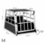 Cadoca Hundetransportbox M robust verschließbar aus Aluminium Autotransportbox Tiertransportbox 70x54x51cm - 6
