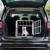 Cadoca Hundetransportbox M robust verschließbar aus Aluminium Autotransportbox Tiertransportbox 70x54x51cm - 7