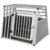 EUGAD Hundetransportbox Alu Hundebox Reisebox Autobox für große Hunde Husky Samojede Weimaraner Border Collie Chow-Chow Shetland Sheepdog 80 x 65 x 65 cm XL 0061HT - 4