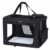 FEANDREA Hundebox, Hundetasche, faltbar, 60 x 42 x 42 cm, schwarz PDC60H - 1