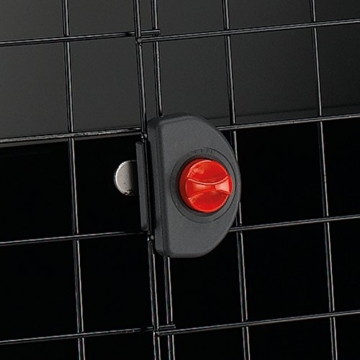 Ferplast Autotransportbox für Hunde ATLAS CAR 80, Lüftungsgitter, Ablagefächer, Drainagematte enthalten - 4