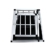 Gegaden Hundebox Transportbox Hundetransportbox Alu Reisebox Gitterbox Box L 69 x B 54 x H 50 cm - 3