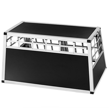 TecTake Alu Hundetransportbox -Diverse Größen- (Double Klein) - 6